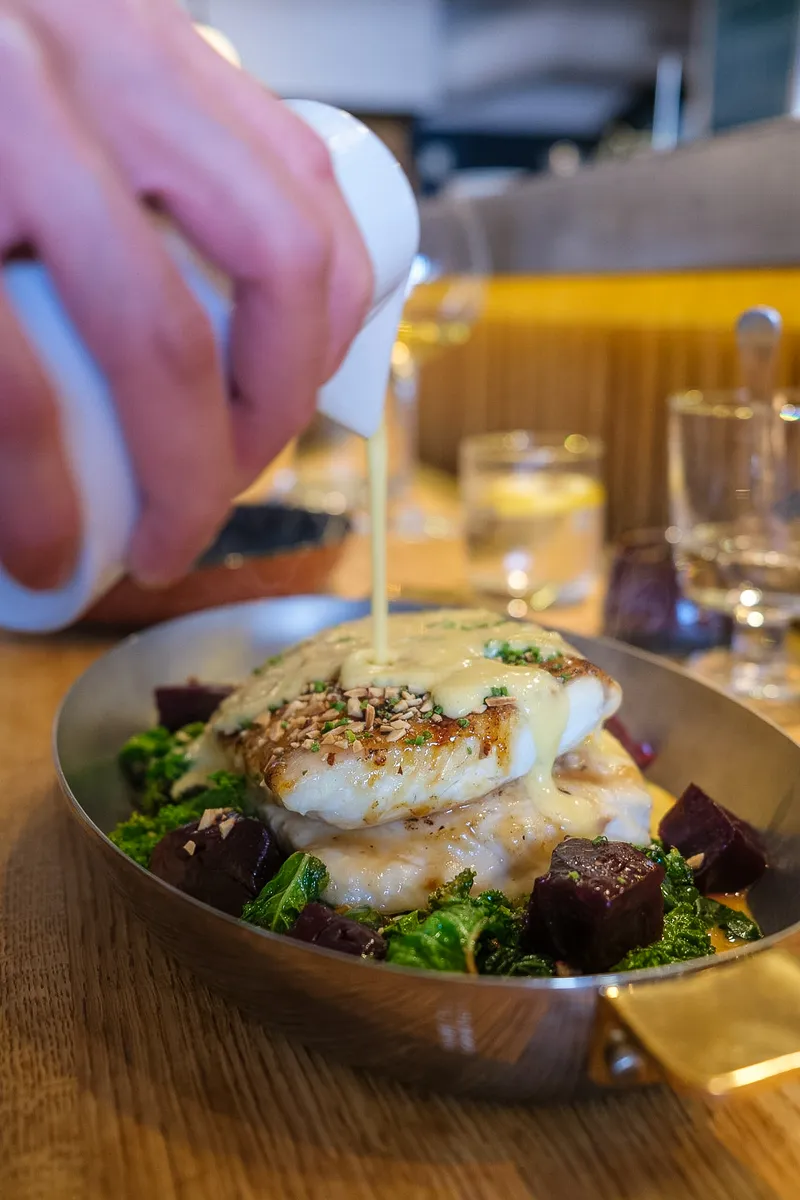 Food from Renaa Matbaren in Stavanger, Norway