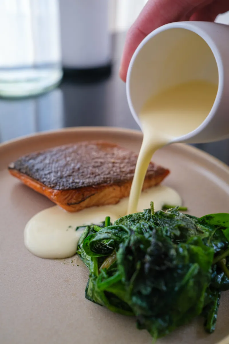 Food from Restaurant K2 in Stavanger, Norway