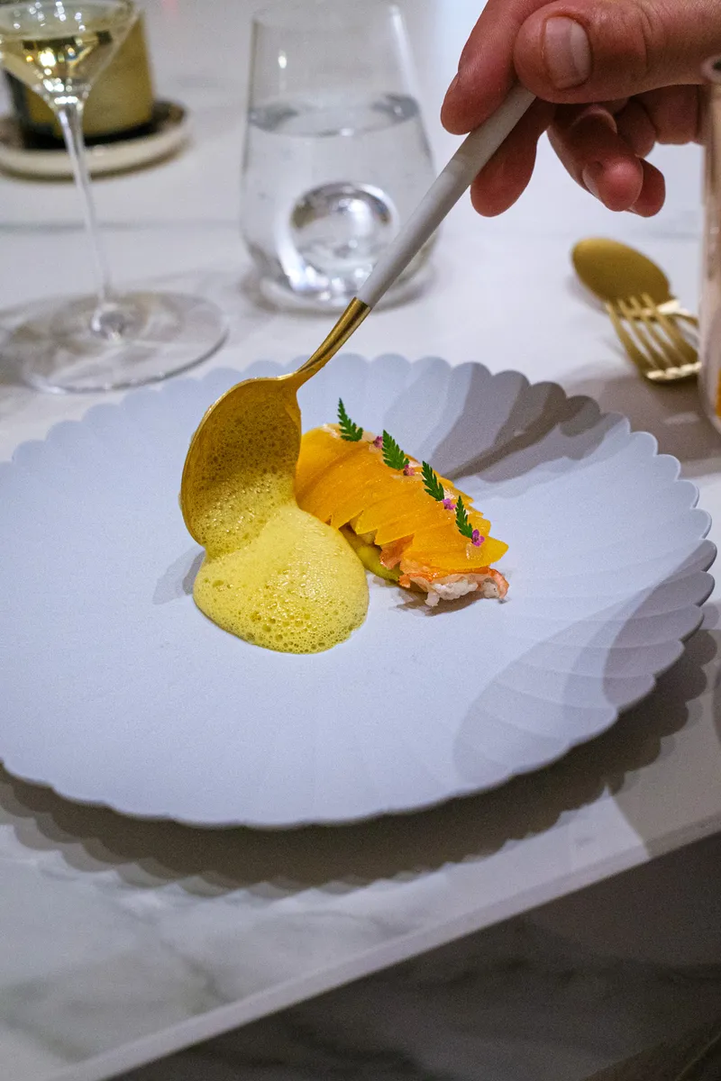 Food from Speilsalen in Trondheim, Norway